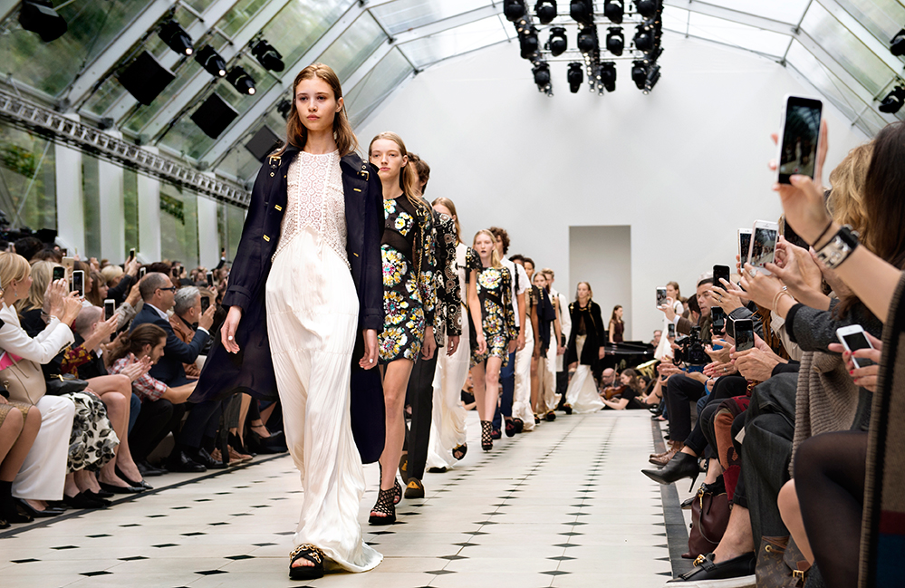 Burberry womenswear spring/summer 2016